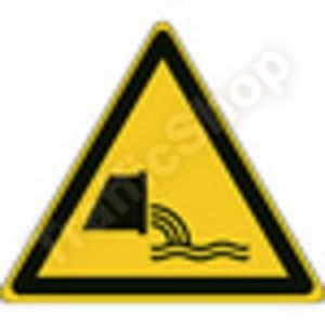 ISO 7010 Sticker Rioolwater Monding W055